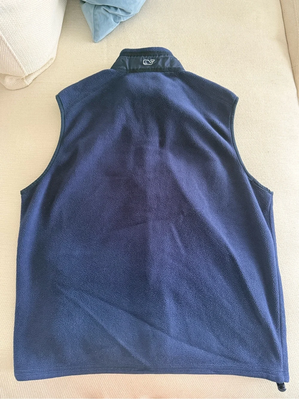 Vineyard Vines Men’s Navy Fleece Vest
